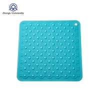 Square high quality bath shower tub mat